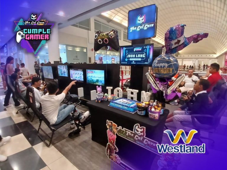 Cumpleaños Gamer en Westland Mall.