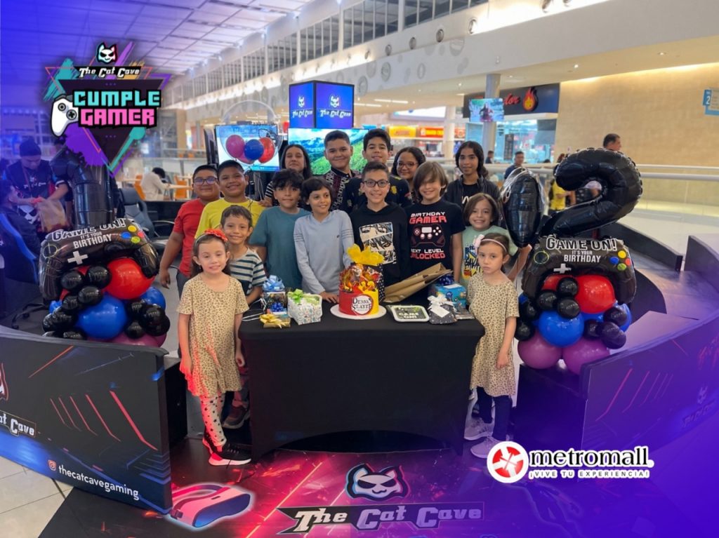 Cumpleaños Gamer, Cumpleaños Infantiles, Cumpleaños Panamá en Metromall 06